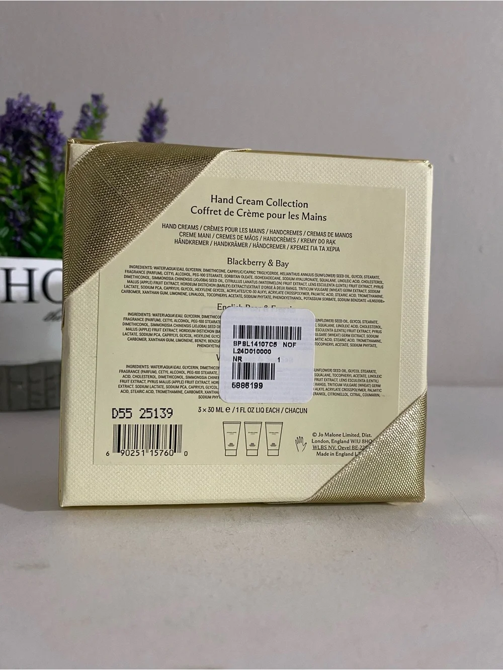 Jo Malone Hand Cream Collection Gift Set, 3x 30 ML, New